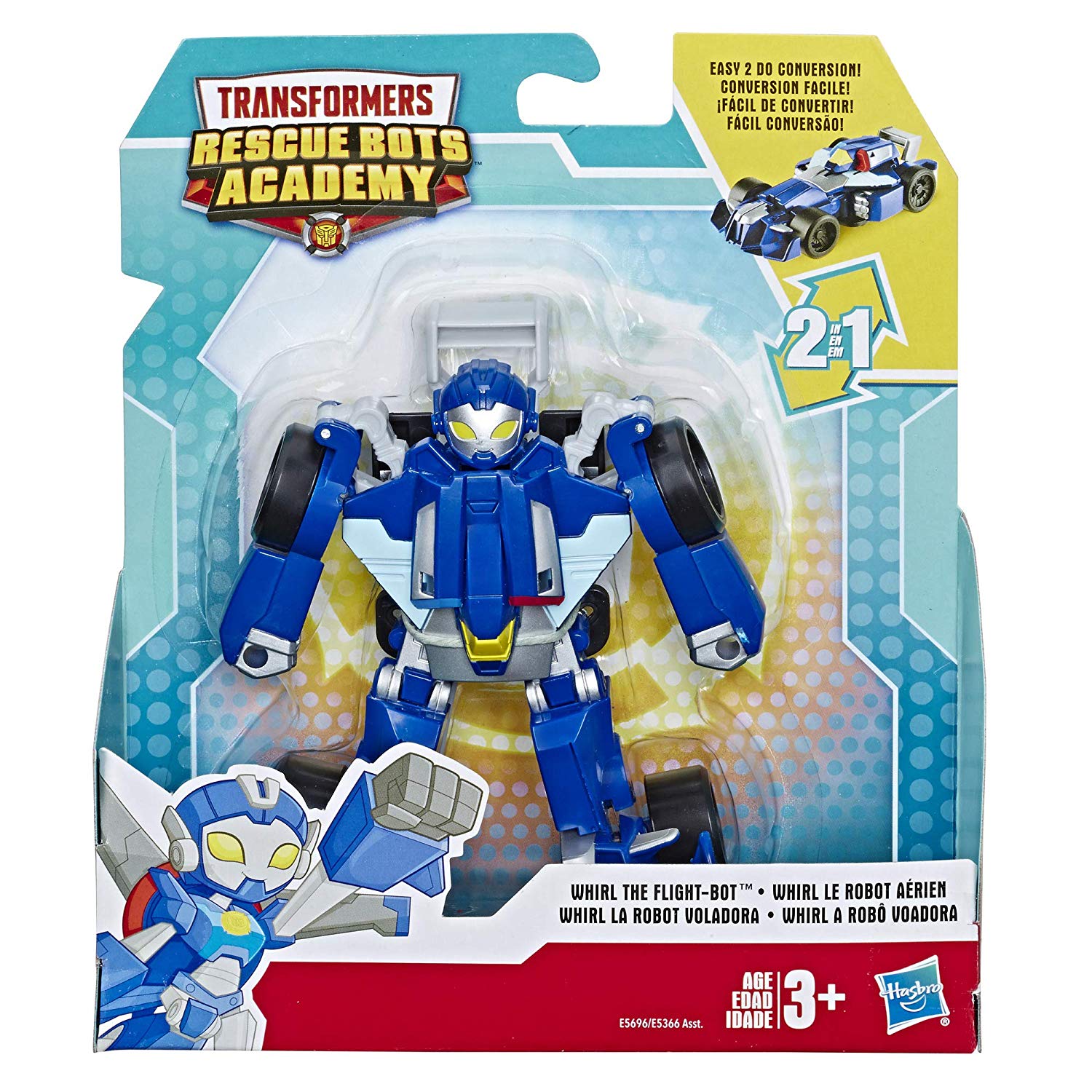 Transformers Rescue Bots Academy Whirl The Flight-Bot - Rescan Series