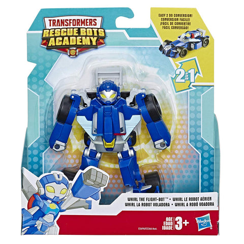 Transformers: Rescue Bots Academy Whirl The Flight-Bot Race Car Box Package