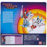 Transformers Retro TF:TM G1 Starscream walmart exclusive reissue box package back