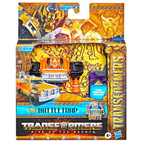 Transformers movie rise of the beasts ROTB autobots Unite Battletrap power plus series box package front