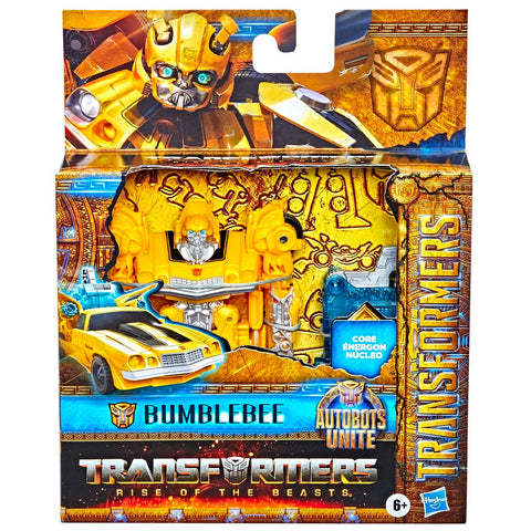 Transformers Movie Rise of the Beasts ROTB AUtobots Unite Bumblebee camaro power plus series package box front