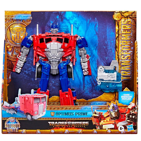 Transformers Movie Rise of the Beasts Autobots Unite Optimus Prime Nitro Series box package front