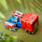 Transformers Movie Rise of the Beasts Autobots Unite Optimus Prime Nitro Series red semi truck battle mode photo