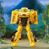Transformers Movie Rise of the Beasts ROTB Bumblebee flex changer yellow robot action figure front photo