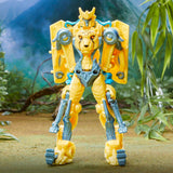 Transformers Movie rise of the beasts ROTB cheetor flex changer yellow robot toy front photo