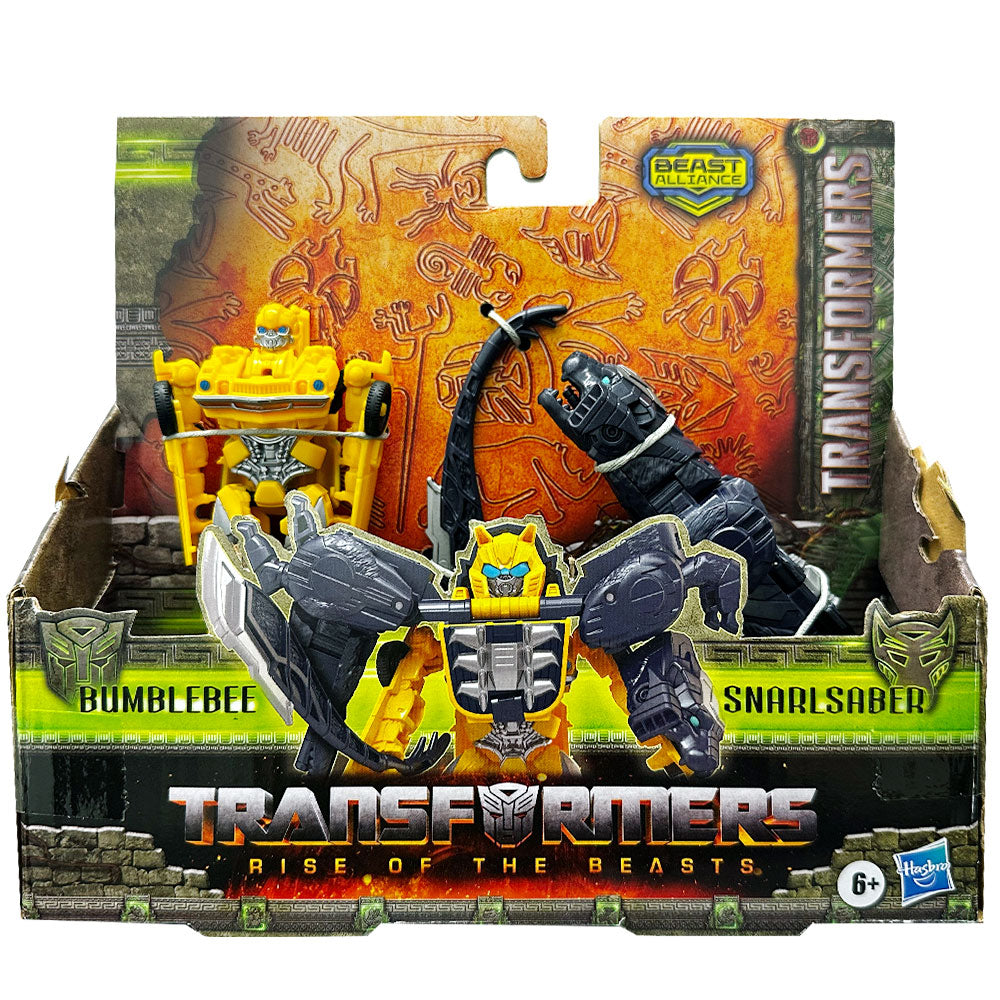 Transformers Rise of the Beast Alliance Bumblebee Snarlsaber Combiner ...