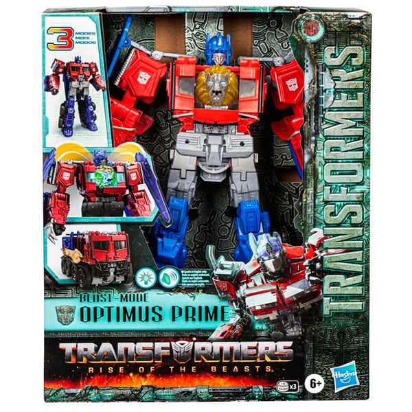 Confezione 3 Figure Transformers Rise Of The Beasts: Optimus Prime, Bumblebee E Megatron, Altezza 11 Cm, Trasformabili - 2