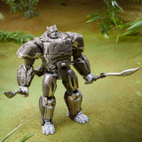 Transformers Movie Rise of the Beasts ROTB Optimus Primal Voyager action figure robot toy swords pose photo