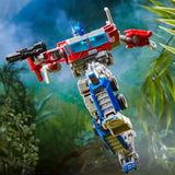 Transformers Movie Rise of the Beasts ROTB Optimus Prime Voyager robot toy action figure hero jump photo
