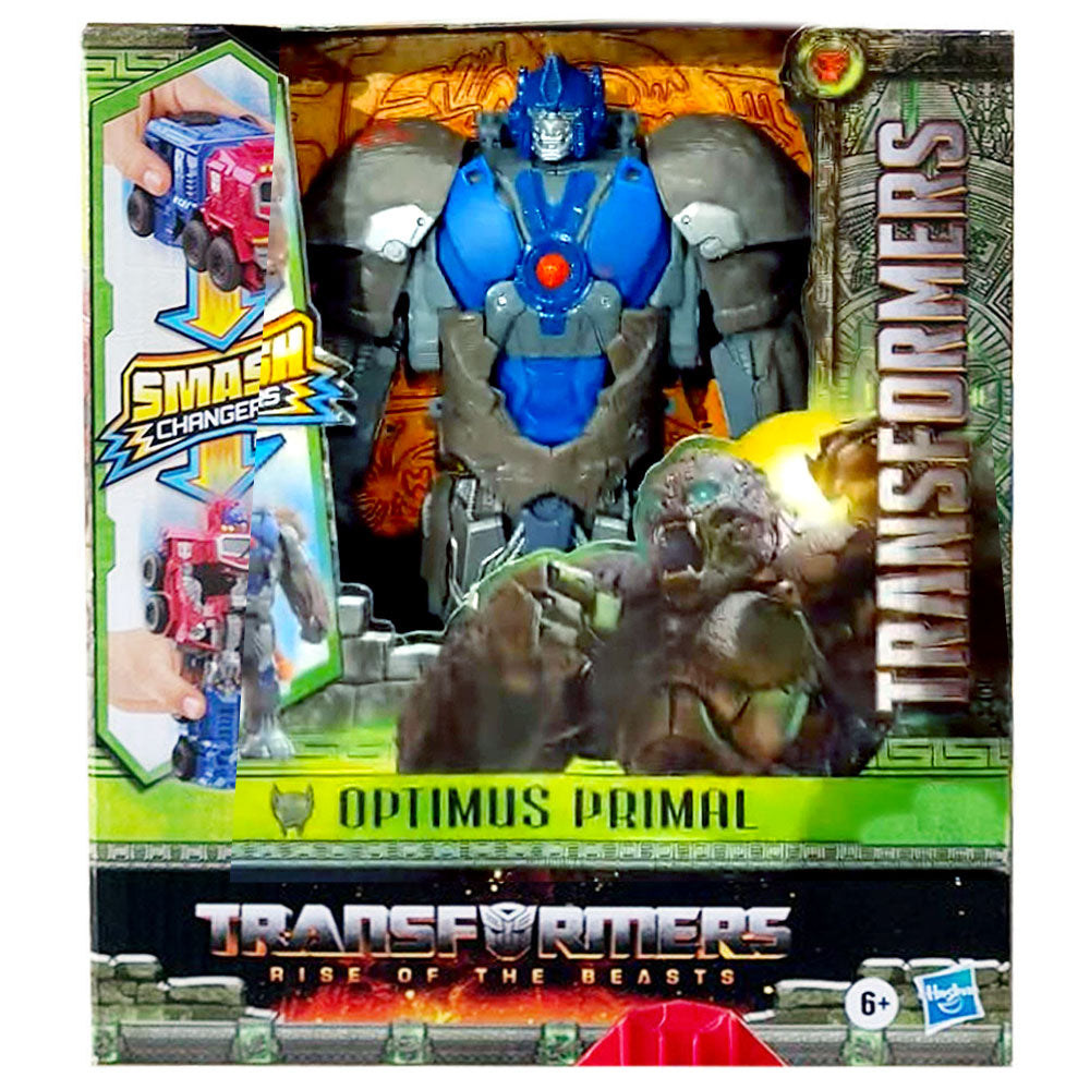 Transformers Rise of the Beasts Smash Changers Optimus Primal ROTB Toy ...