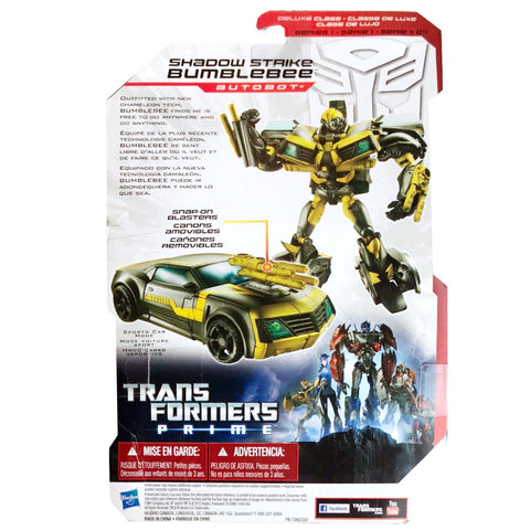 Transformers Prime Robots In Disguise 011 Shadow Strike Bumblebee - Deluxe