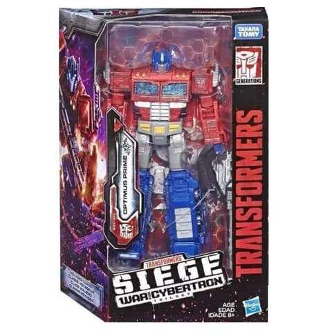 Transformers War Cybertron Siege WFC-S11 Voyager Optimus Prime Package
