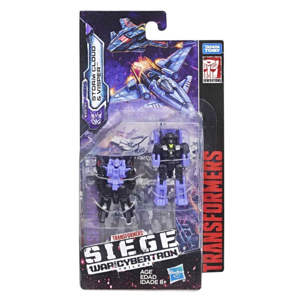 Transformers Siege WFC-S6 Storm Cloud & Visper - Micromaster Air Strike Patrol Transformers Siege WFC-S6 Storm Cloud & Visper - Micromaster Air Strike Patrol