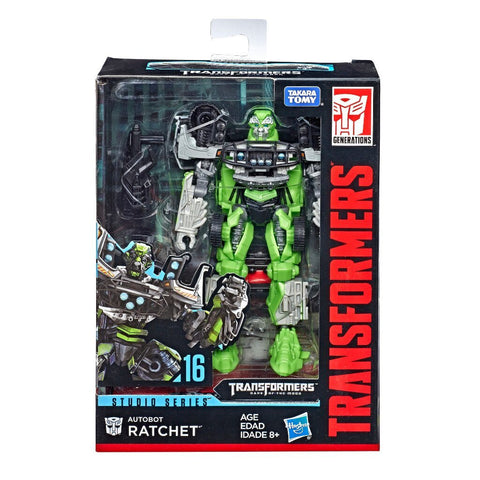 Transformers Studio Series 16 Autobot Ratchet Deluxe DOTM Box Package