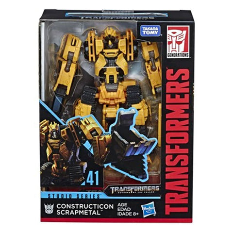 Transformers Movie Studio Series 41 Deluxe Constructicon Scrapmetal Box Package