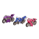 Transformers Studio Series 52 Deluxe Arcee Chromia Elita-1 3-pack Motorcycle Toys