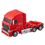 Transformers Jingdong JD.com Red Knight Voyager Action figure Box back Chinese exclusive truck mode