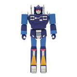 Super 7 Transformers G1 Rumble Reaction Action Figure Blue Robot Toy