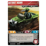 Transformers TCG Card Game Autobot Hound Long-Range Scout Back Jeep