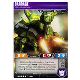 Transformers TCG Card Game Barrage Merciless Insecticon Back Alt-mode