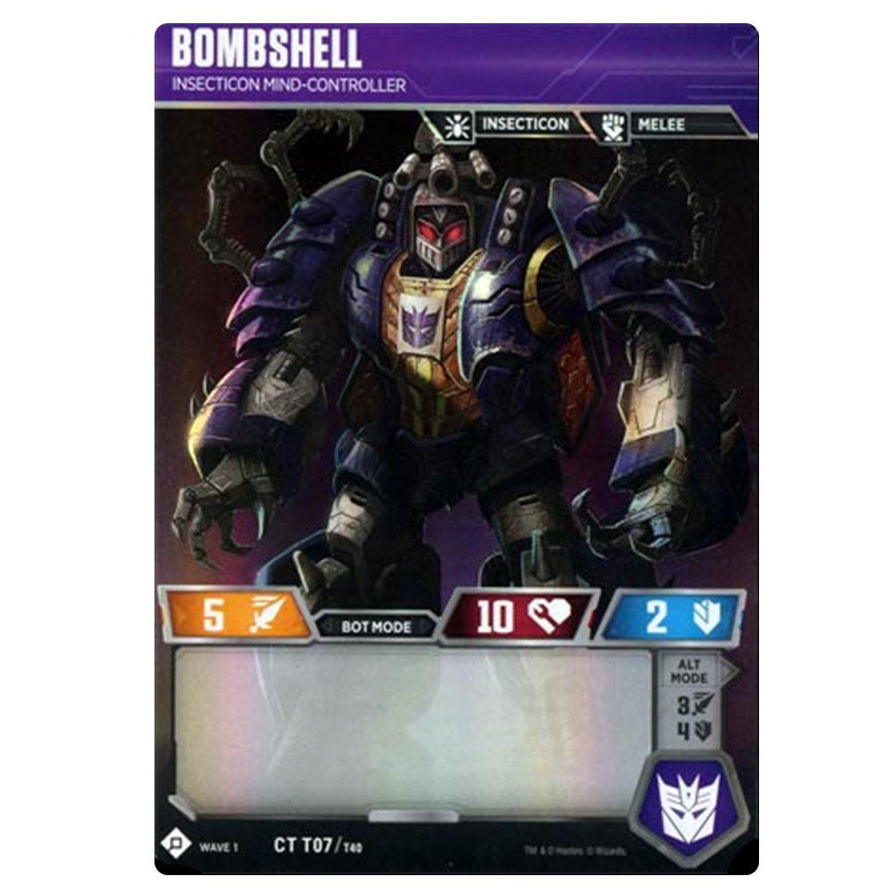 Transformers TCG Bombshell Insecticon Mind-Controller - Character Card Transformers TCG Bombshell Insecticon Mind-Controller - Character Card
