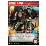 Transformers TCG Card Game Dinobot Sludge Mighty Stomper Robot Front