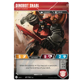Transformers TCG Card Game Dinobot Snarl Desert Warrior Robot Front