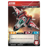 Transformers TCG Card Game Jetfire Air Guardian Plane Back