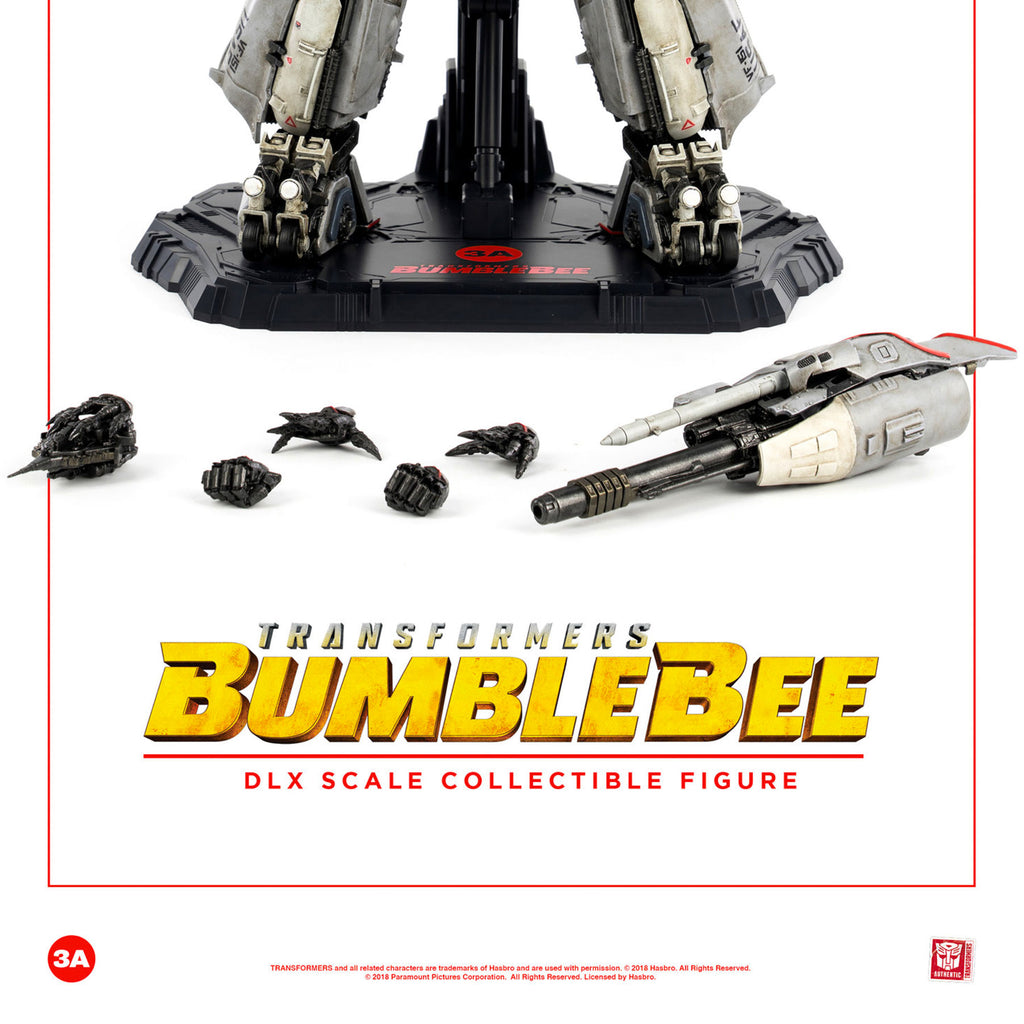 ThreeA Transformers: Bumblebee Movie Blitzwing Deluxe Action Figure ...