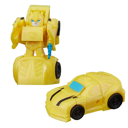Transformers Tiny Turbo Changers Cyberverse Series 1 Bumblebee Yellow Car Toy
