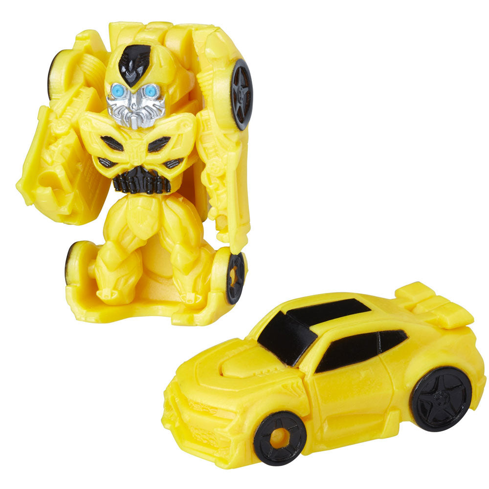 Transformers The Last Knight Series 1 Knight Strike Bumblebee - Tiny Turbo Changer Transformers The Last Knight Series 1 Knight Strike Bumblebee - Tiny Turbo Changer