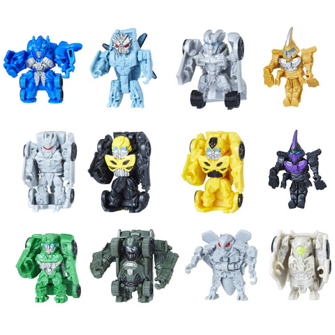 Transformers Tiny Turbo Changers The Last Knight Series I Complete set of 12 Toys