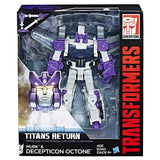 Transformers Titans Return Voyager Decepticon Octone Octane Murke Triple-changer Box package