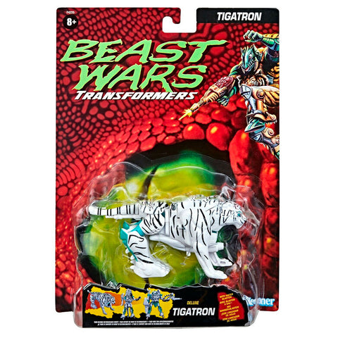 Transformers Vintage Beast Wars Reissue Deluxe Tigatron maximal walmart box package front