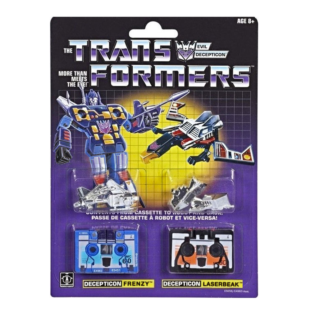 Transformers Vintage G1 Frenzy and Laserbeak Reissue Transformers Vintage G1 Frenzy and Laserbeak Reissue
