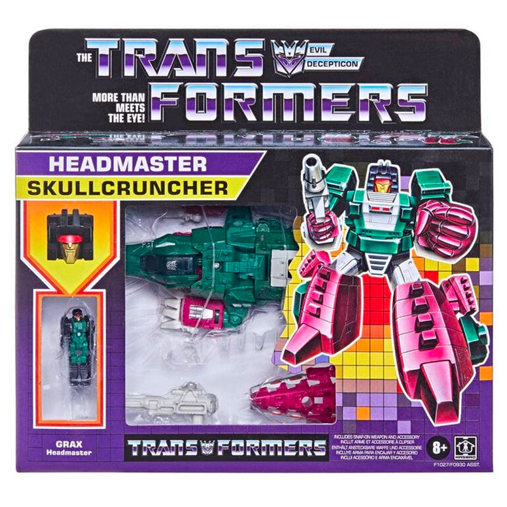 Transformers Headmaster G1 Deco Skullcruncher Reissue Transformers Headmaster G1 Deco Skullcruncher Reissue