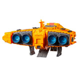 Transformers War For Cybertron Kingdom WFC-K30 Titan Autobot Ark spaceship vehicle toy back