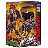 Transformers War for Cybertron Kingdom WFC-K31 Shadow Panther deluxe box package front angle