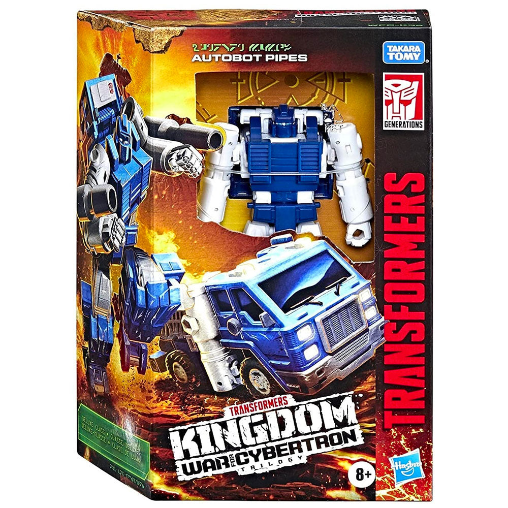 Transformers War for Cybertron Kingdom WFC-K32 Pipes - Deluxe Transformers War for Cybertron Kingdom WFC-K32 Pipes - Deluxe