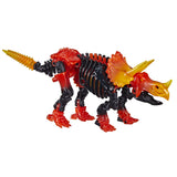 Transformers War for Cybertron Kingdom WFC-K39 deluxe Tricranius Fossilizer Pulse Exclusive Skeleton triceratops toy lava deco