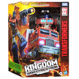 Transformers War for Cybertron Kingdom WFC-K11 Leader Optimus Prime box package front composite