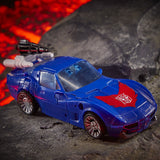 Transformers War for Cybertron Kingdom WFC-K26 Deluxe Tracks G1 blue corvette car Toy Render