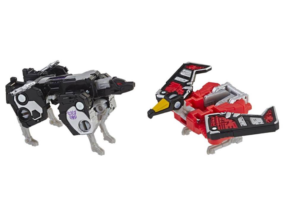Transformers Siege WFC-S18 Ravage & Laserbeak - Micromaster Spy Patrol ...