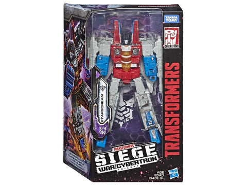 Transformers War For Cybertron Siege WFC-S24 Voyager class Starscream box package