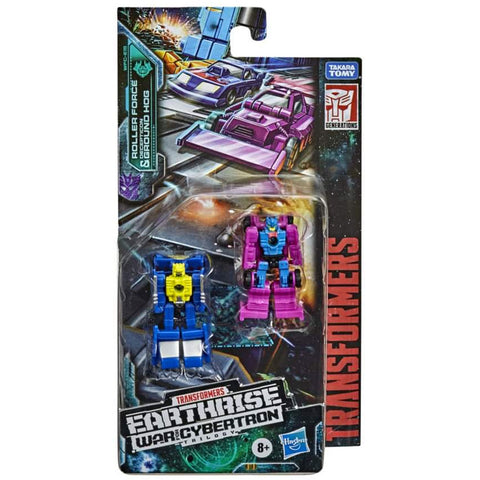 Transformers Earthrise WFC-E15 Micromaster Race Track Patrol Ground Hog Roller Force Box Package Front