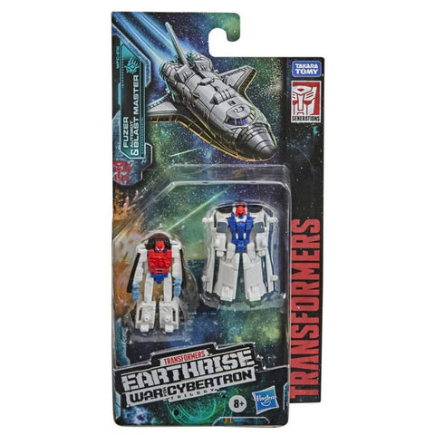 Transformers War for Cybertron Earthrise WFC-E16 Micromaster astrosquad blast master fuzor box package front
