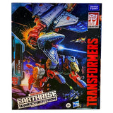 Transformers War For Cybertron Earthrise WFC-E24 Commander Class Sky Lynx Box Package mockup