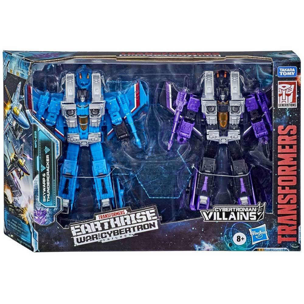 Transformers Earthise WFC-E29 Skywarp & Thundercracker - Voyager 2-Pack Packaging Variant Transformers Earthise WFC-E29 Skywarp & Thundercracker - Voyager 2-Pack Packaging Variant