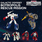 Transformers War for Cybertron Earthrise Galactic Odyssey Collection botropolis rescue mission rocket base amazon exclusive giftset promo