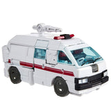 Transformers War for Cybertron Earthrise Galactic Odyssey Collection Paradron Medics Deluxe Ratchet Ambulance van toy